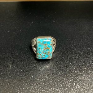 Silver and Turquoise Ring